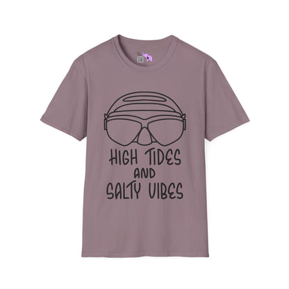 High Tides And Salty Vibes Adult T-shirt