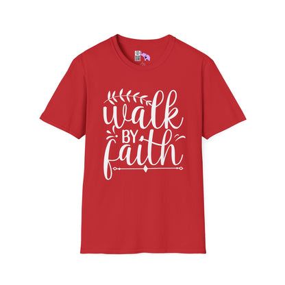 Walk By Faith (2) Adult T-shirt