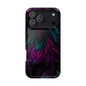 Pink Orchid Feathers MagSafe® Compatible Tough Case for iPhone