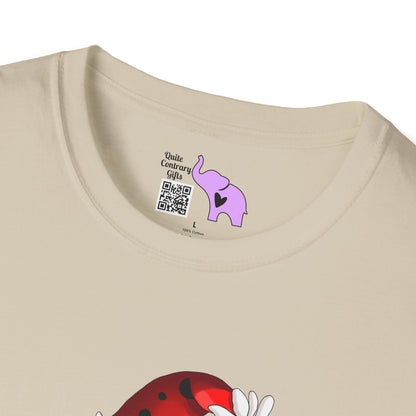 Let It Be Valentine Gnome Adult T-shirt