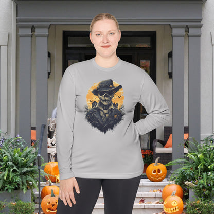 Halloween Scarecrow 2 Adult Long Sleeve Tee