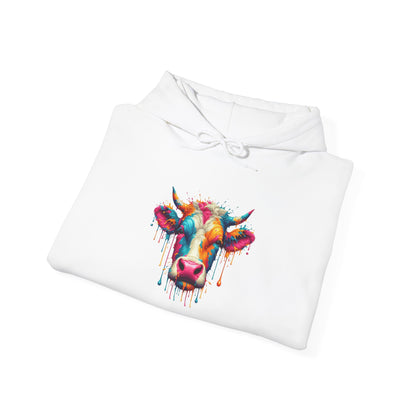 Colorful Cow Heavy Blend™ Hooded Sweatshirt