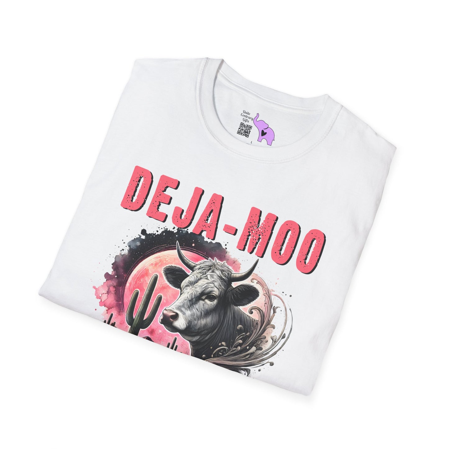 Deja Moo (2) Adult T-shirt