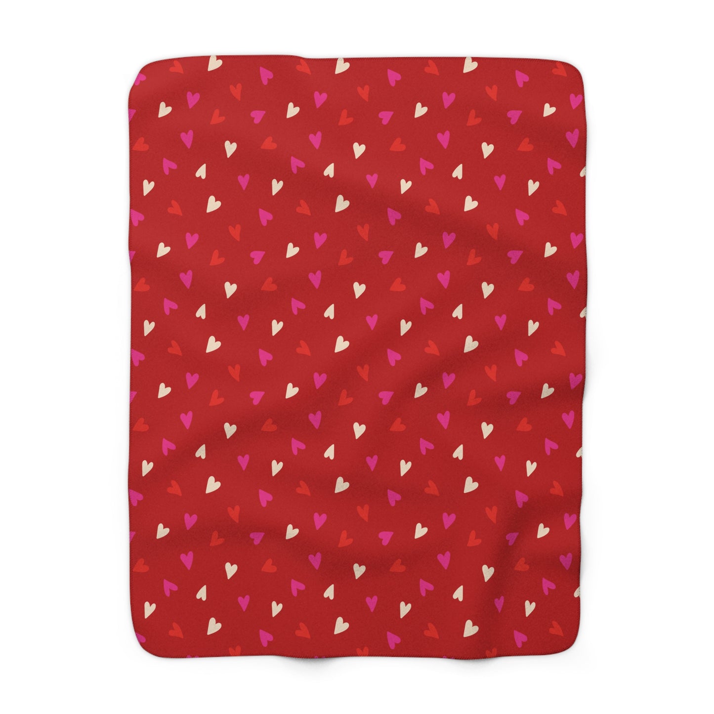 Cupid’s Confetti Fleece Blanket