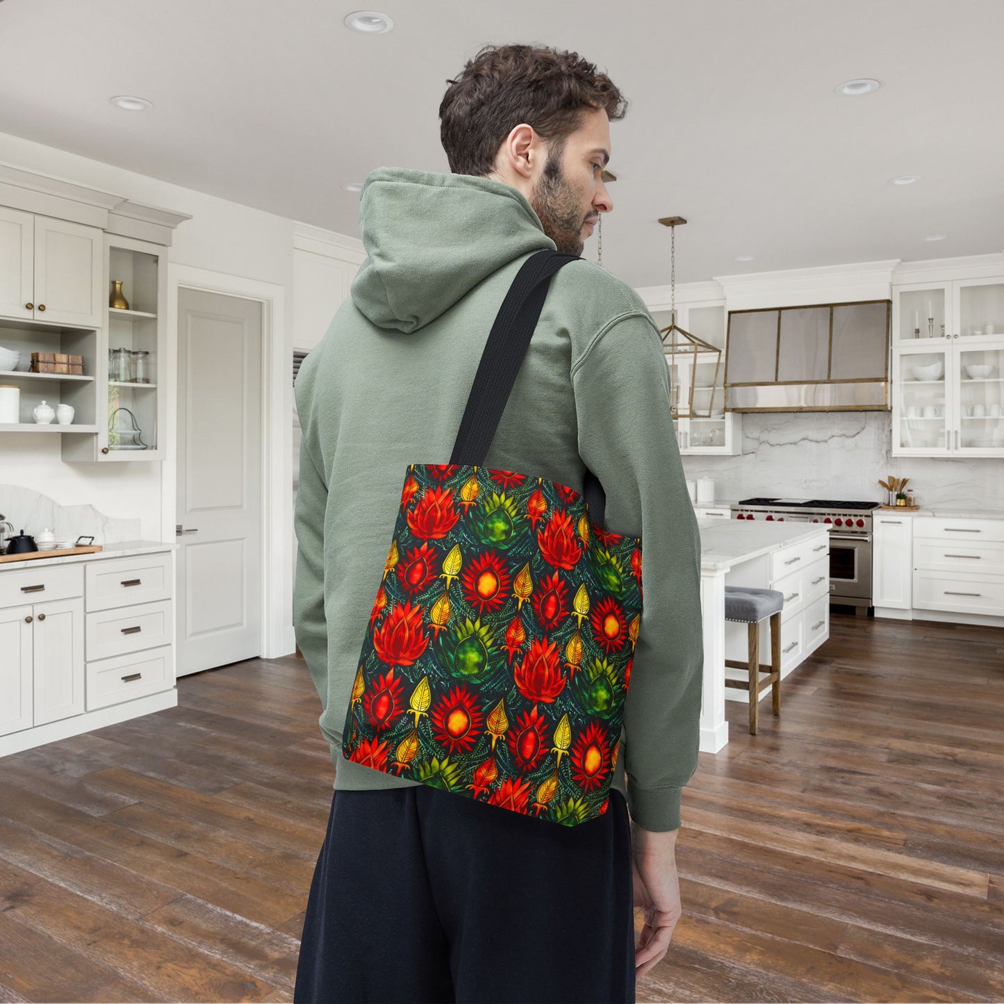 Joyful Burst Canvas Tote Bag