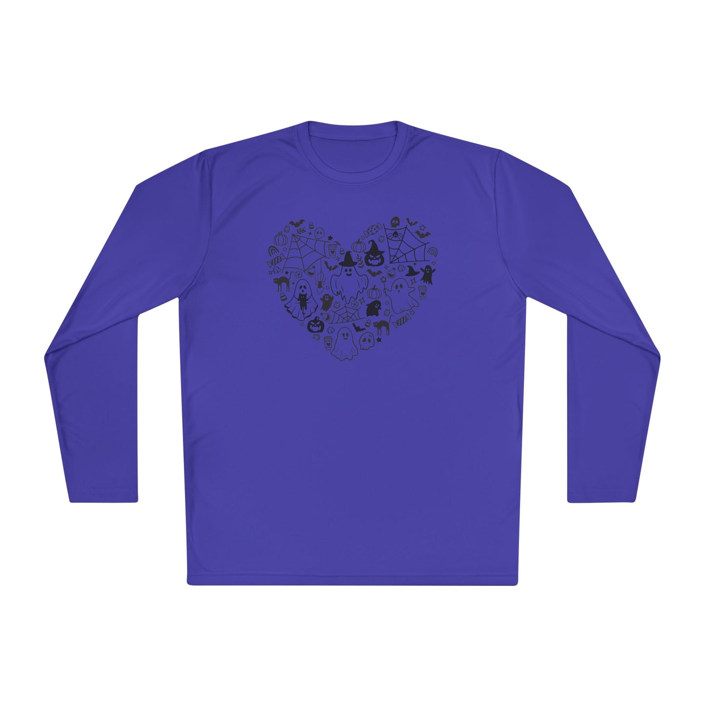 Halloween Love Adult Long Sleeve Tee