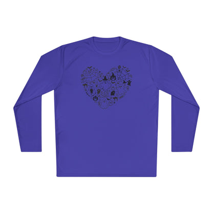 Halloween Love Adult Long Sleeve Tee