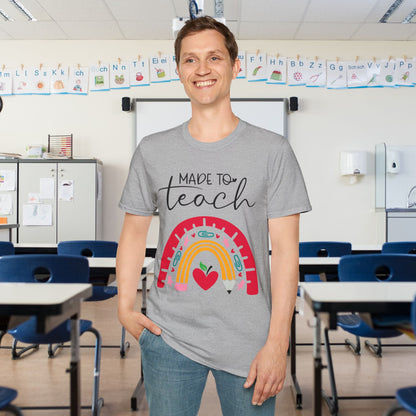 Made to Teach Rainbow T-shirt