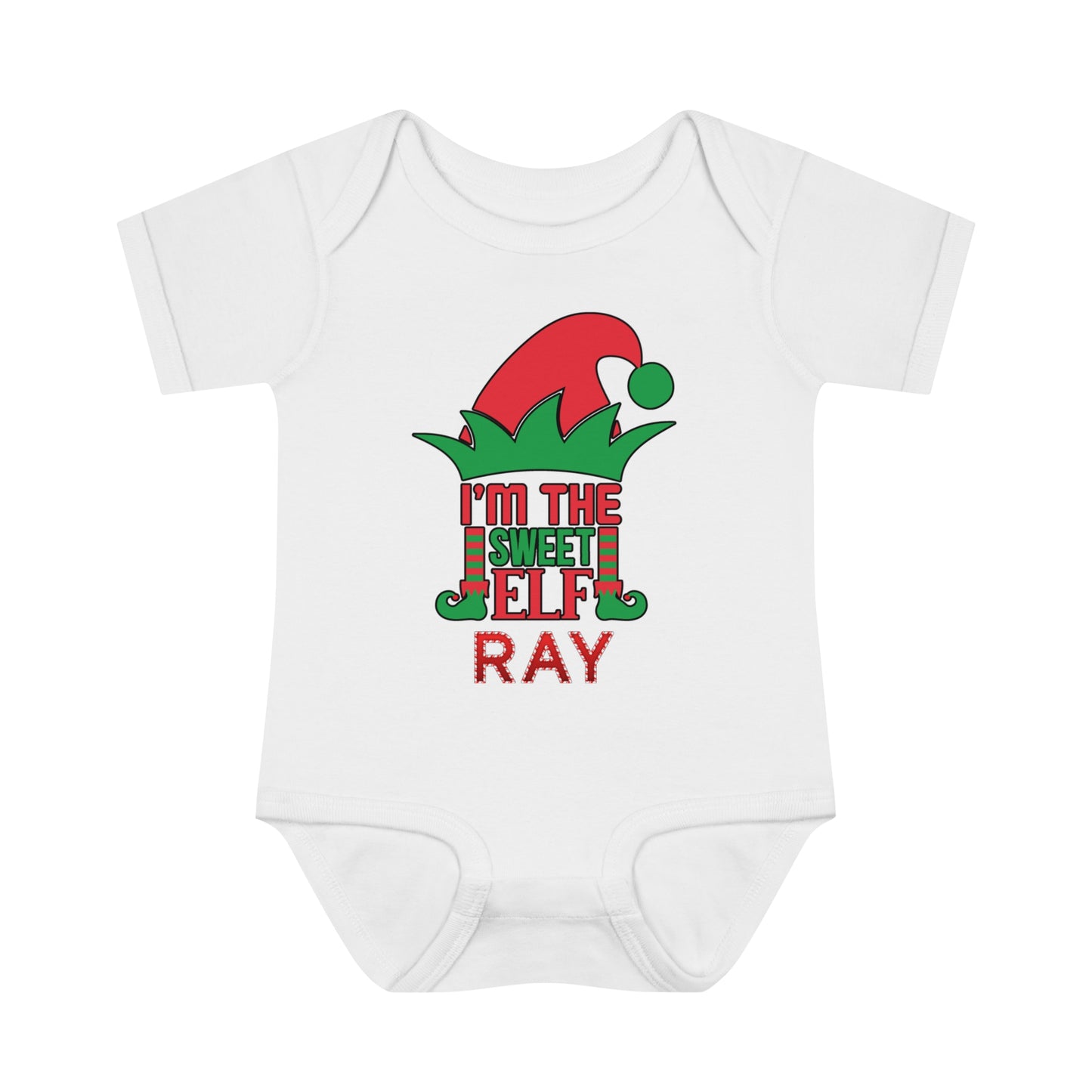 I'm The Sweet Elf Infant Baby Rib Bodysuit