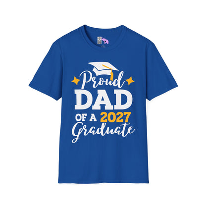 Proud Dad of a 2027 Graduate Adult T-shirt