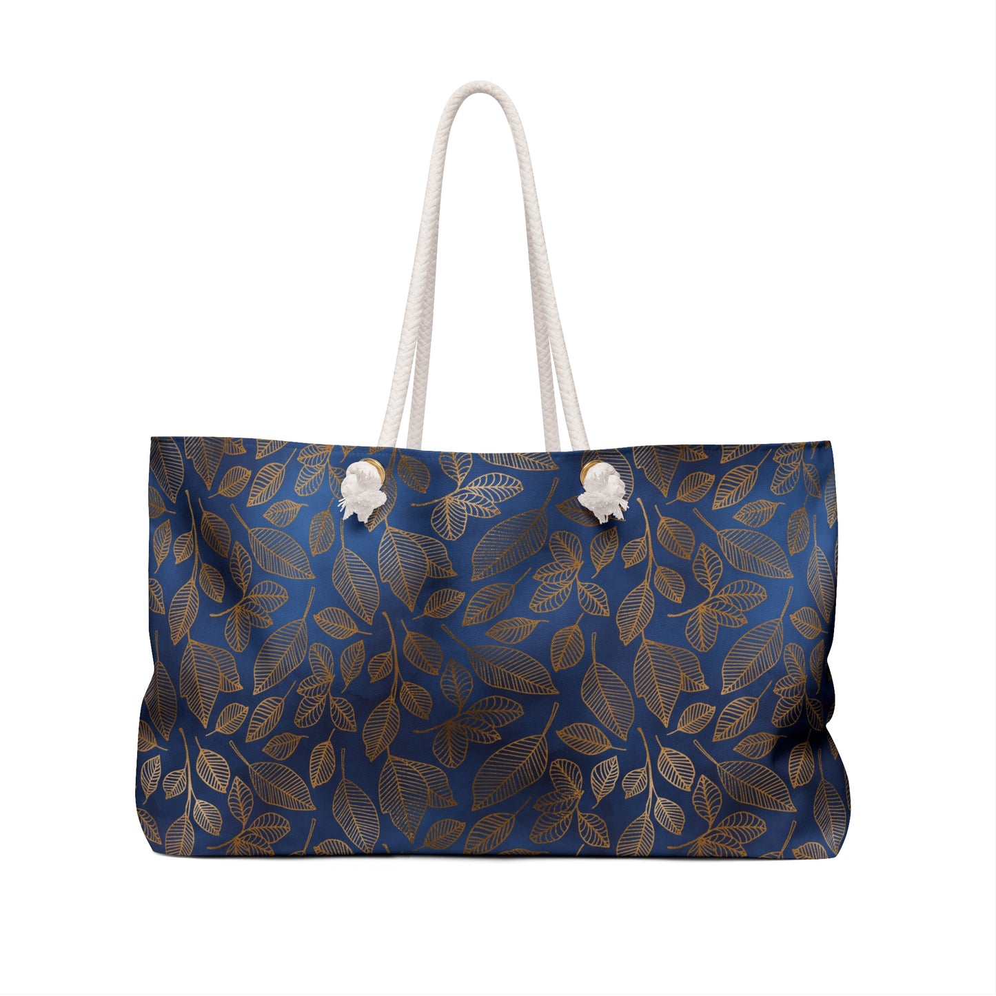 Navy & Gold Botanica Weekender Bag