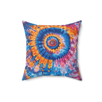 Trippy Taffy Throw Pillow