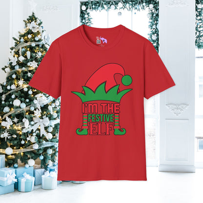 I'm The Festive Elf Adult T-shirt