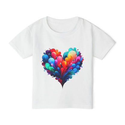 All the Feels Heart Heavy Cotton™ Toddler T-shirt