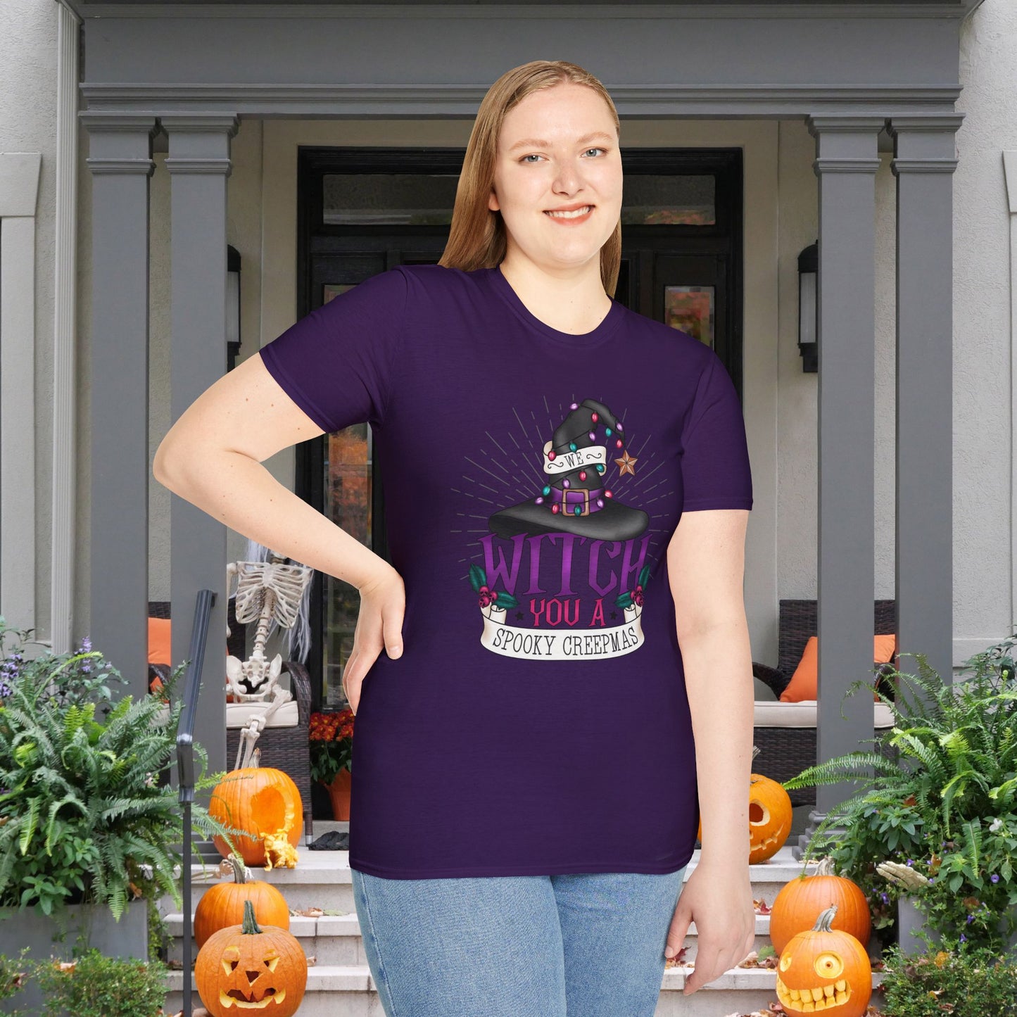 We Witch You A Merry Creepmas Adult T-shirt