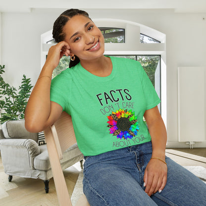 Facts Don't Care About Your Feelings Adult T-shirt