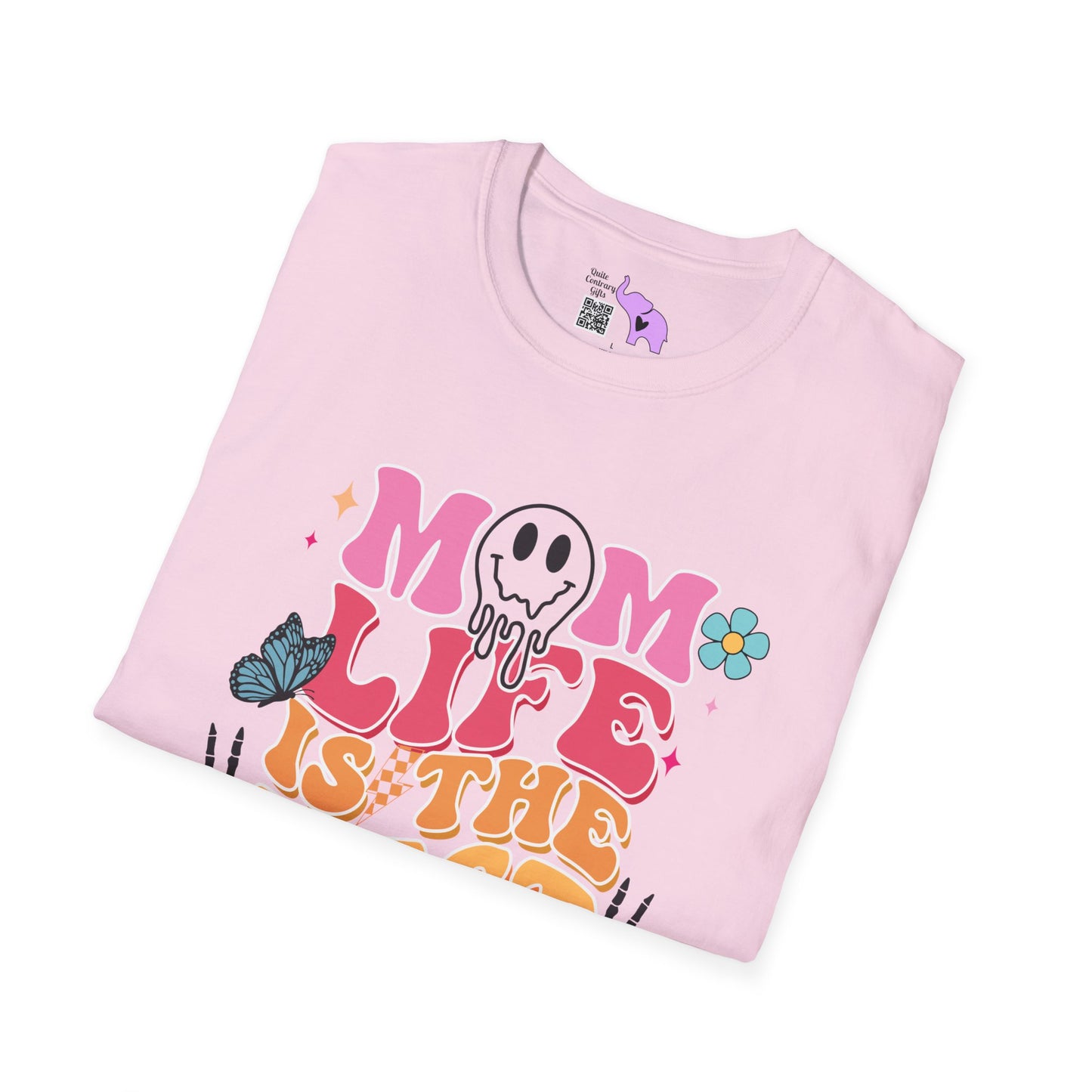Mom Life Is the Best Life Adult T-shirt