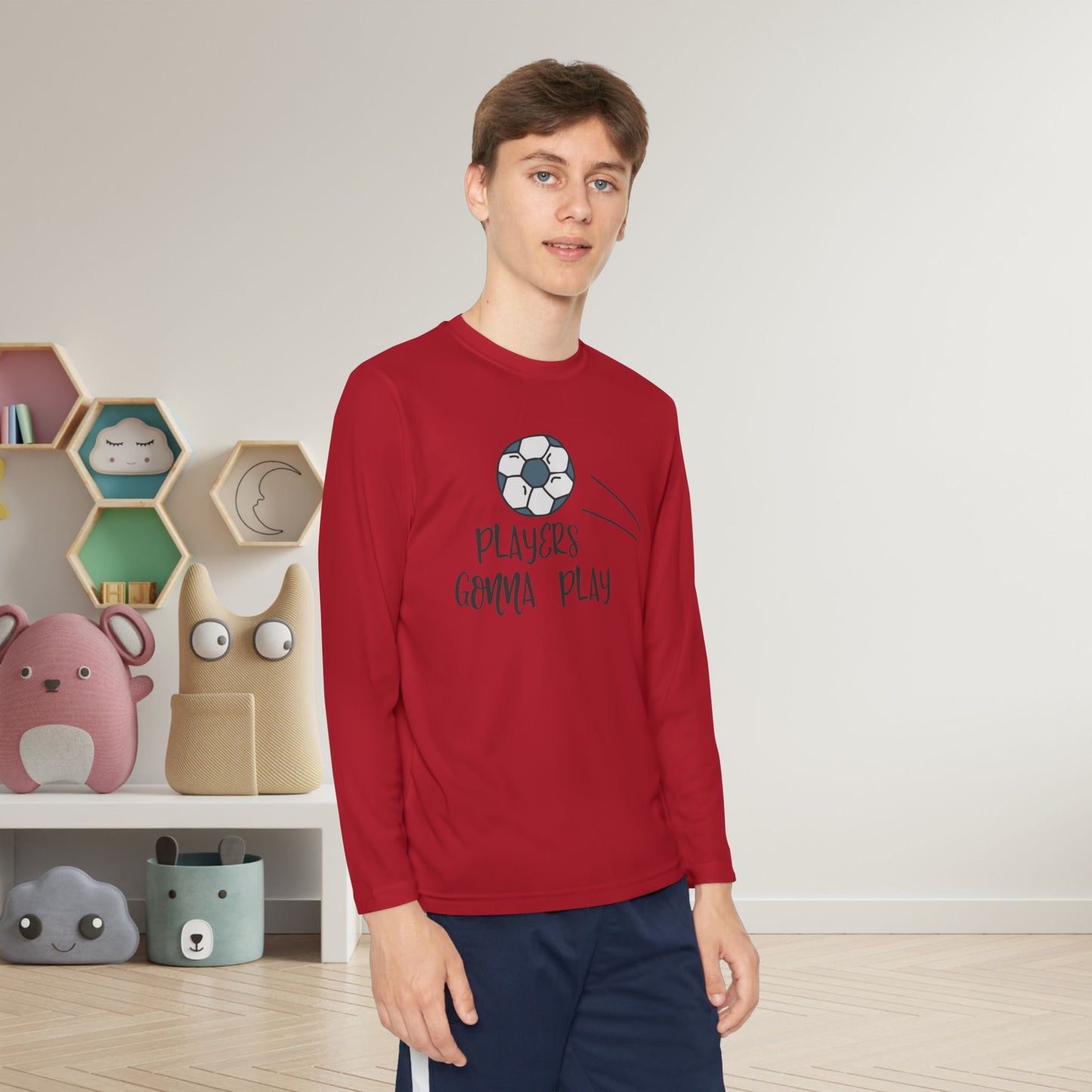 Players Gonna Play Youth Long Sleeve Tee