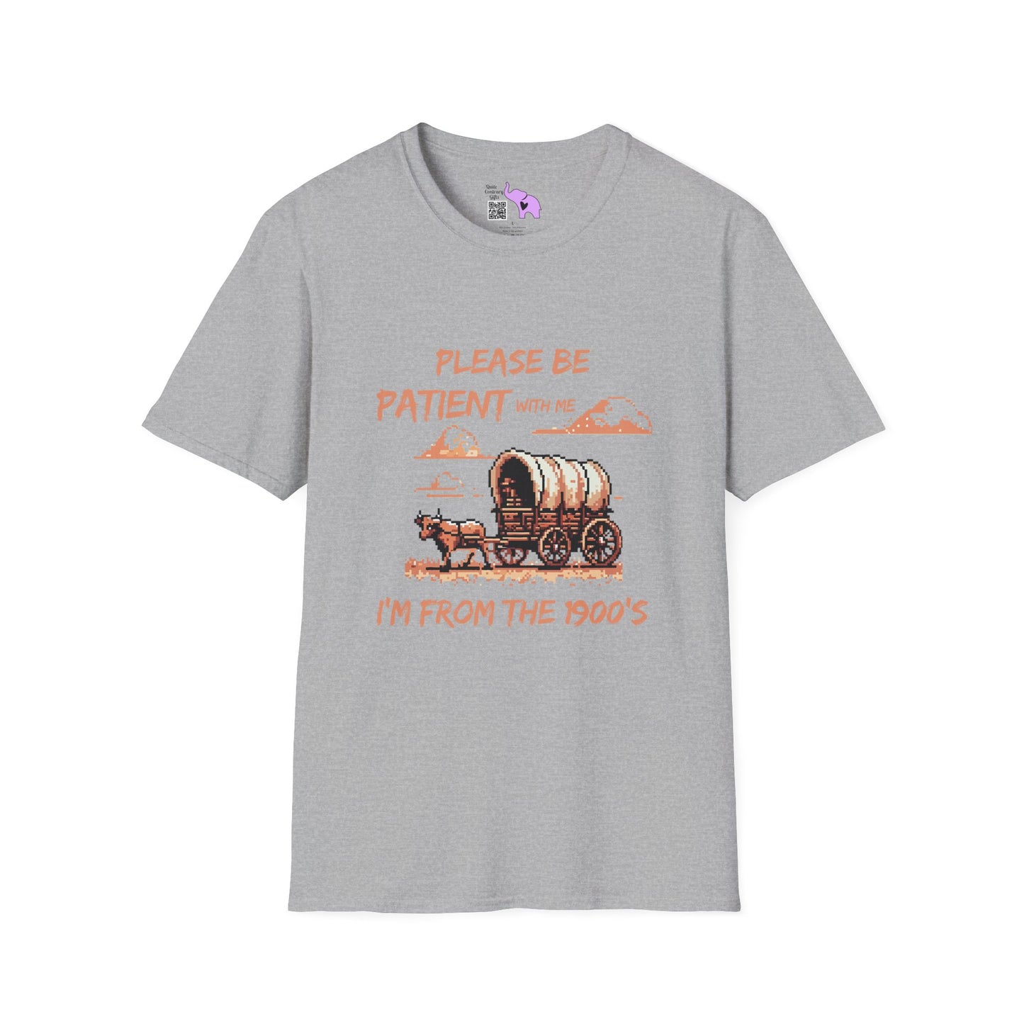 Please Be Patient With Me I'm From The 1900's (Western) Adult T-shirt