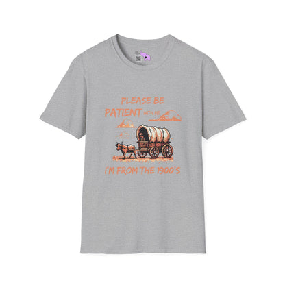 Please Be Patient With Me I'm From The 1900's (Western) Adult T-shirt