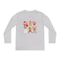 Dabbing Santa Crew Youth Long Sleeve Tee