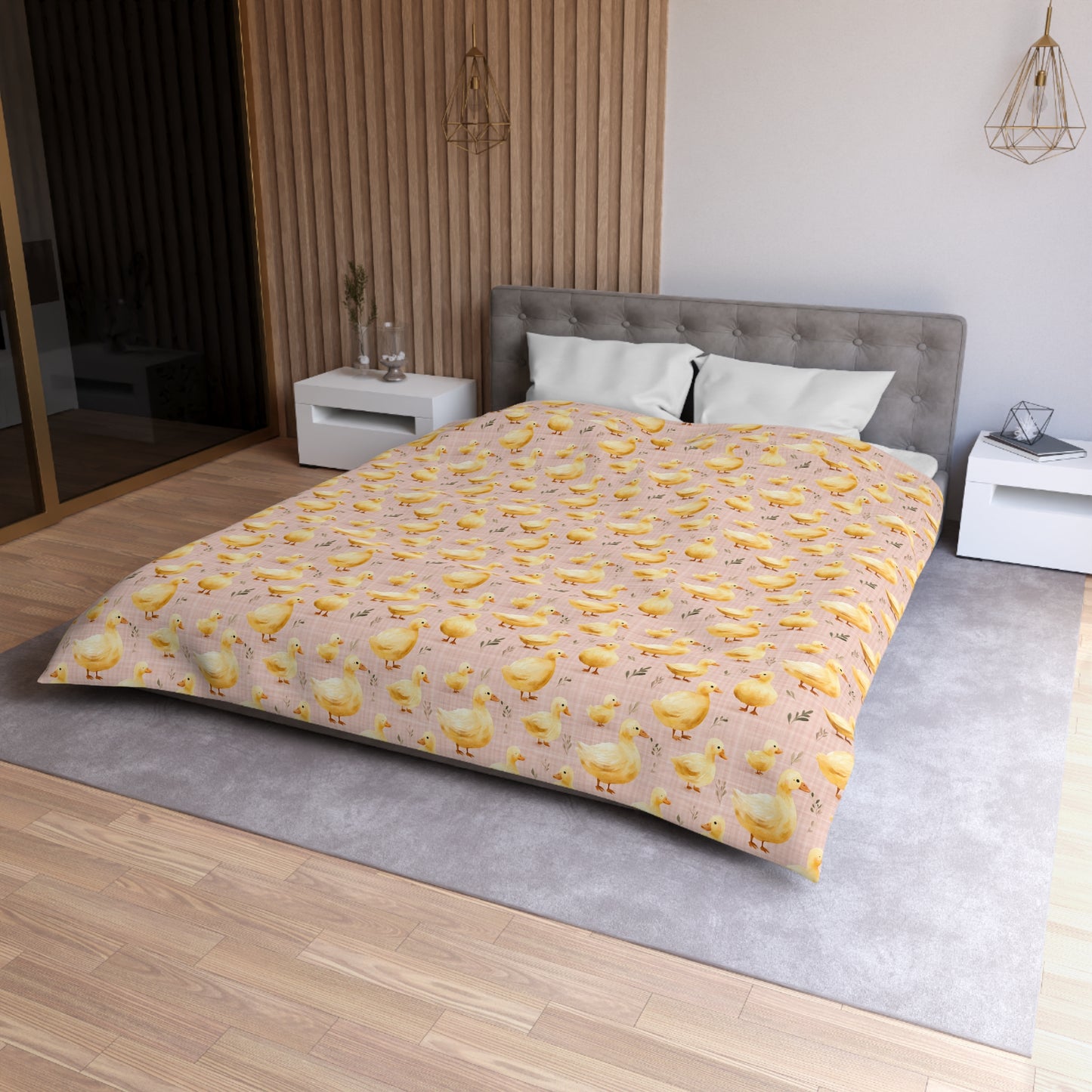 Ducky Daydream Microfiber Duvet Cover