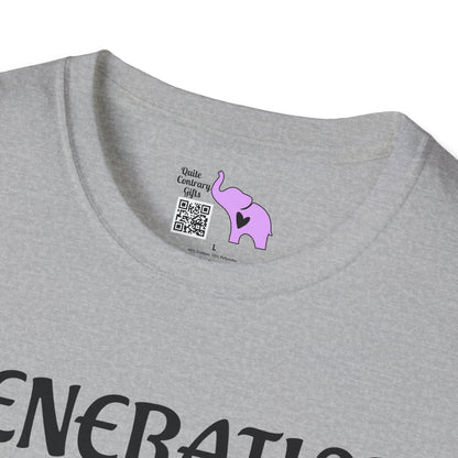Generation X The One You Were Warned About Adult T-shirt