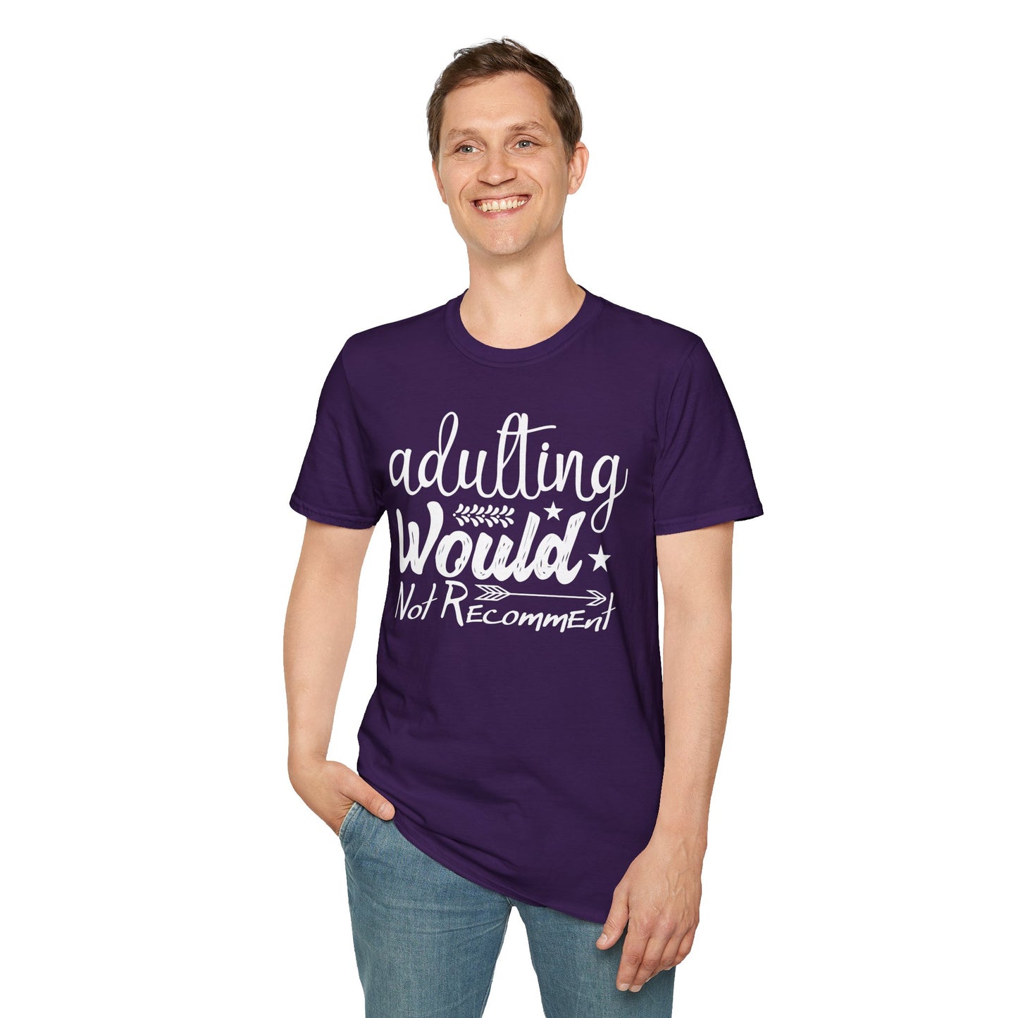 Adulting: Would Not Recommend T-shirt