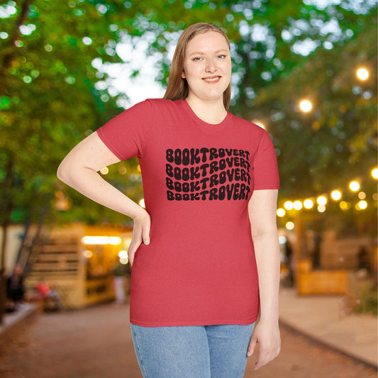 Booktrovert Adult T-shirt
