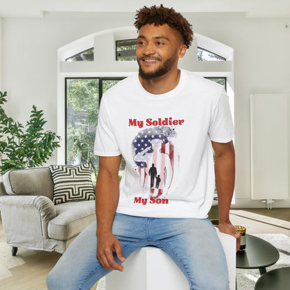 My Soldier My Son (Dad) Adult T-shirt