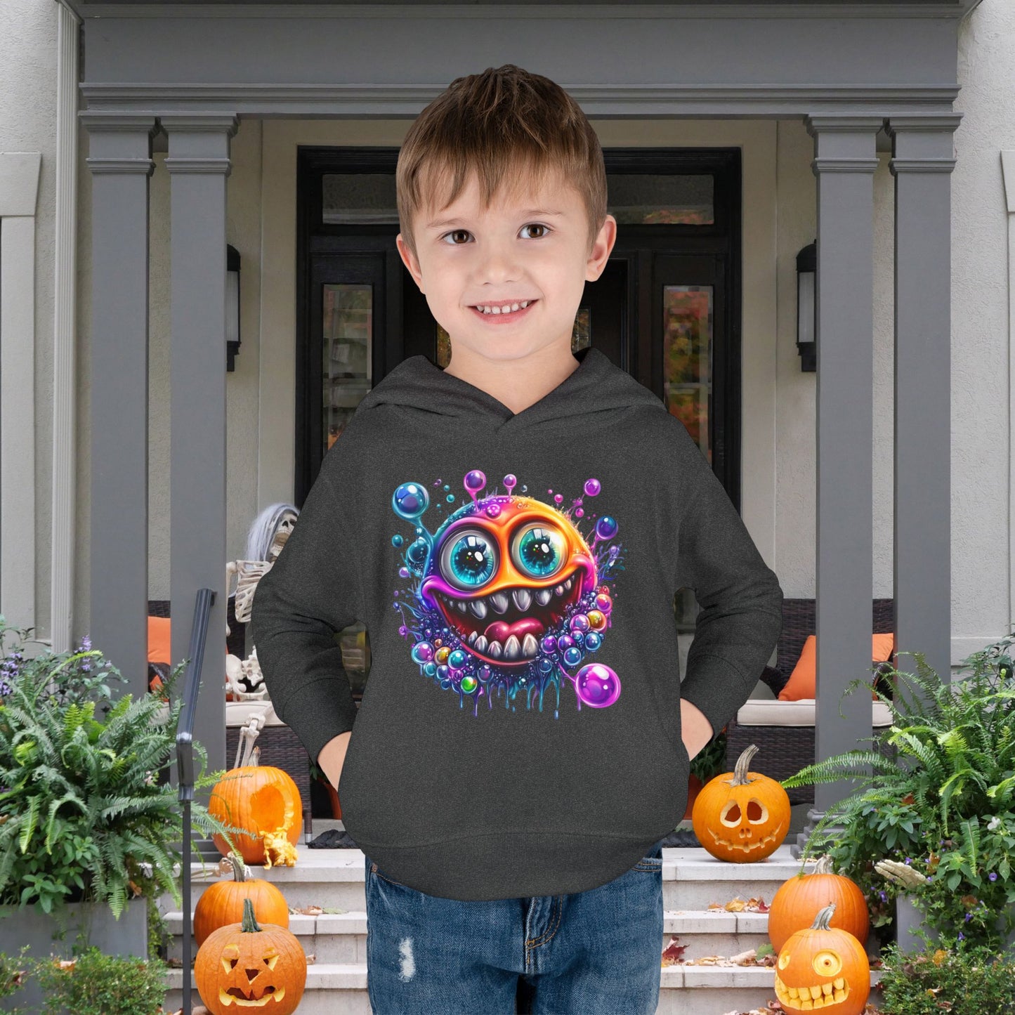 Bubbly Monster Toddler Hoodie