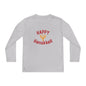 Happy Hanukkah Youth Long Sleeve Tee