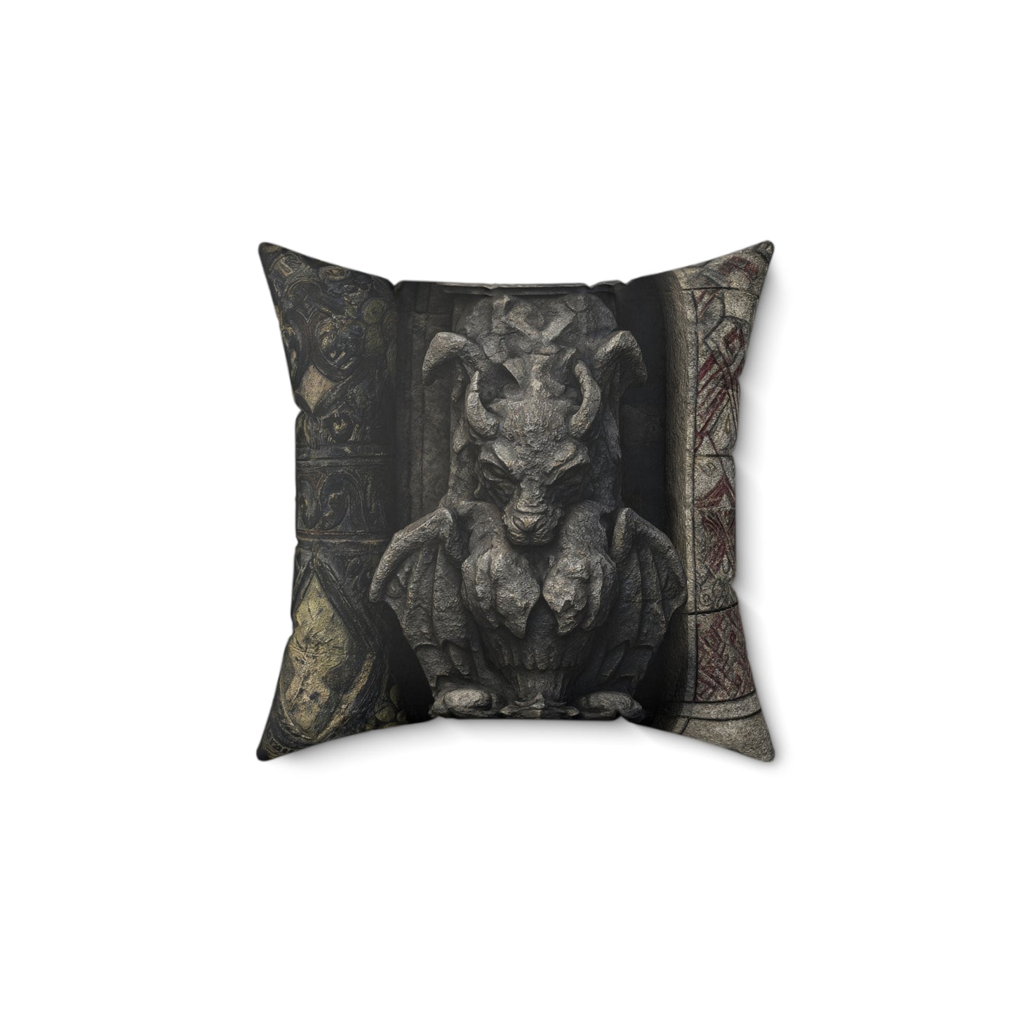 Guardians of the Spire Throw Pillow