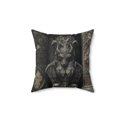 Guardians of the Spire Throw Pillow