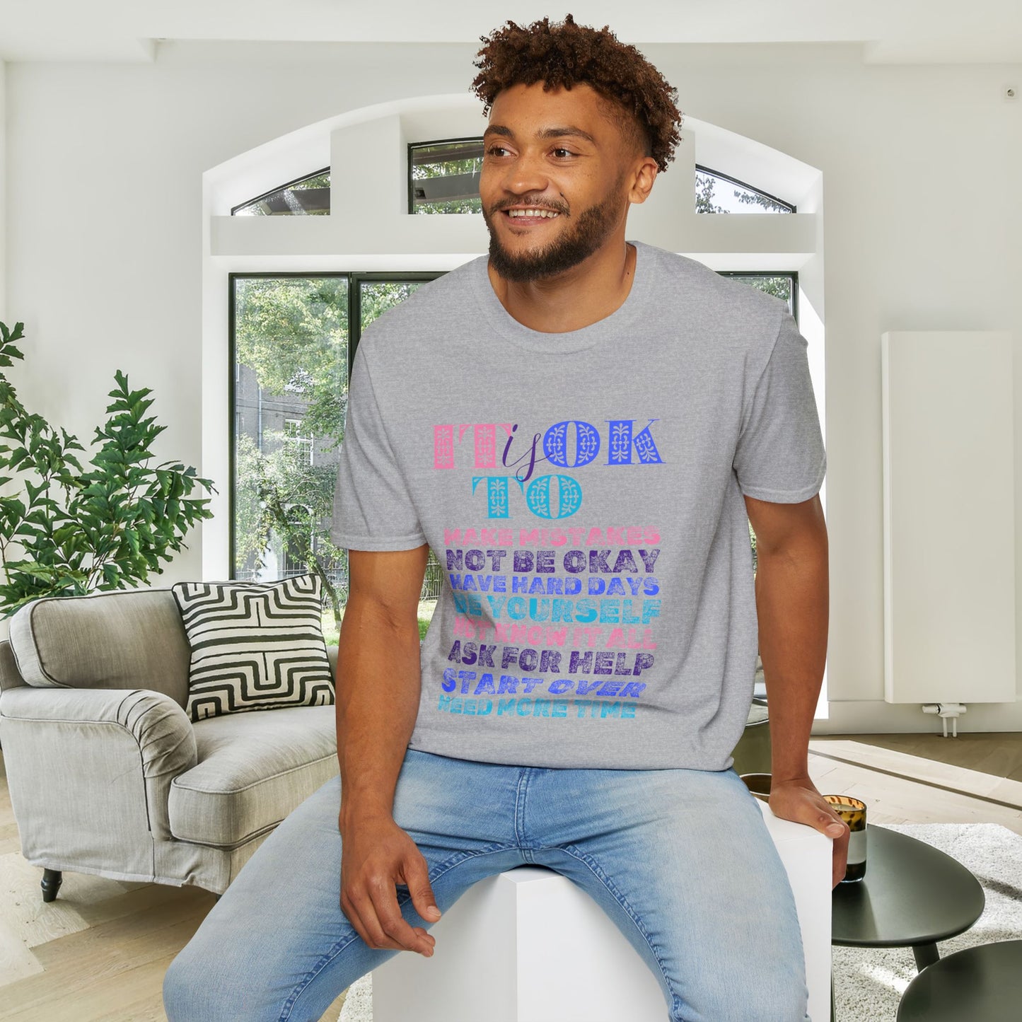 It Is Ok... Adult T-shirt