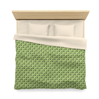 Siamese Charm – Sage Garden Microfiber Duvet Cover