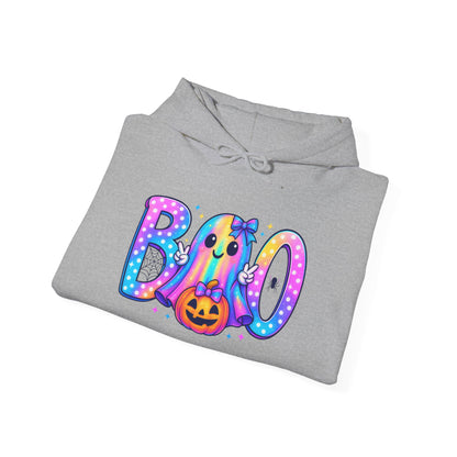 Pastel Boo Heavy Blend™ Hooded Sweatshirt