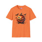 Orange Disco Pumpkin Adult T-shirt