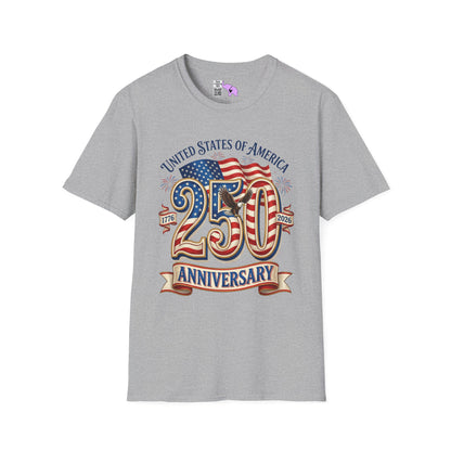 United States of America 250th Anniversary Adult T-shirt