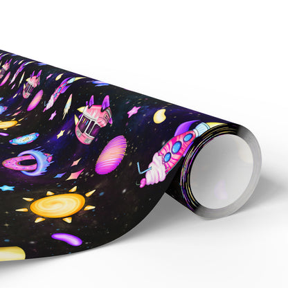 Cosmic Recess Wrapping Paper