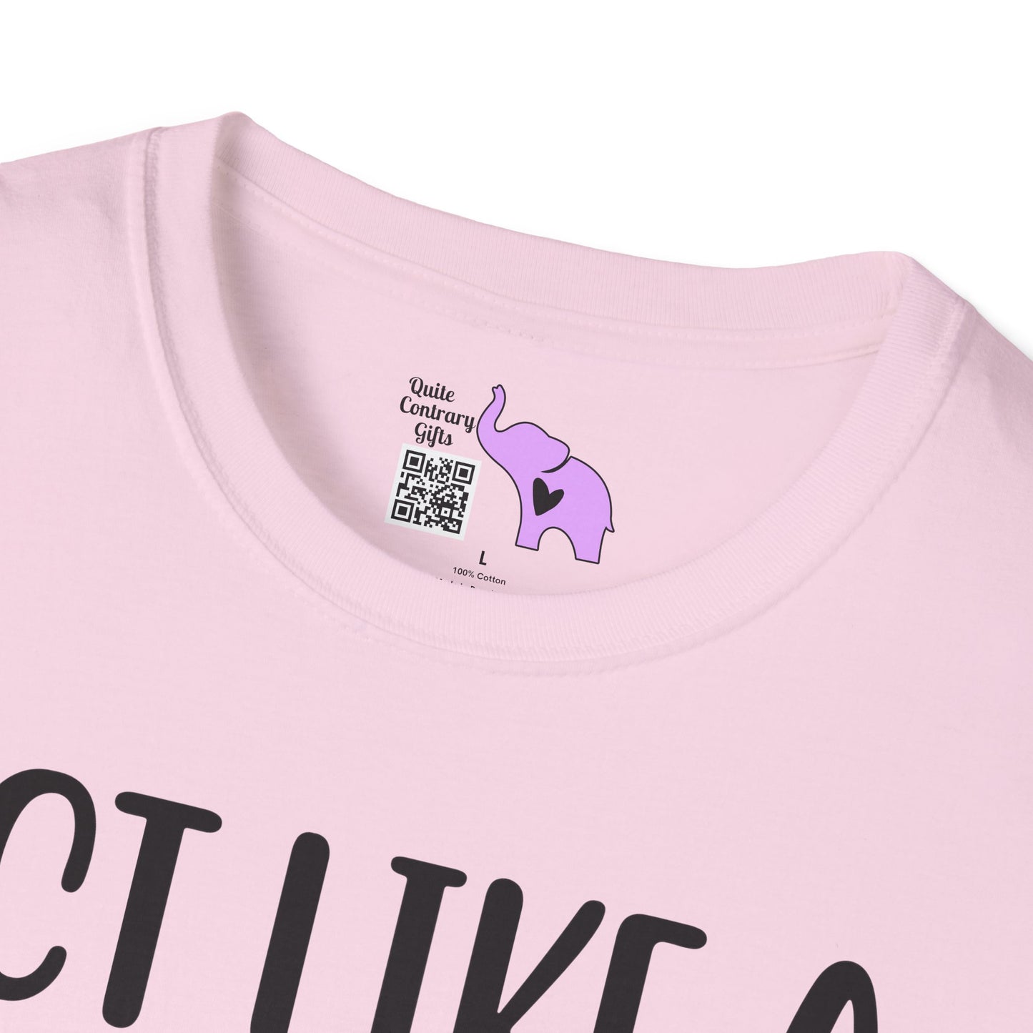 Act Like A Lady Think Like A Boss Adult T-shirt