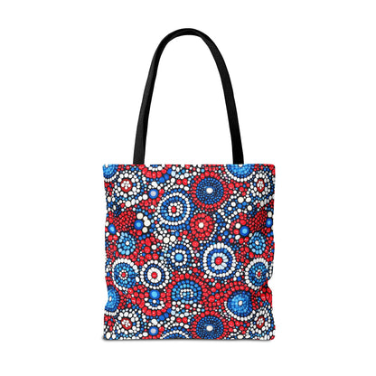 Patriot Pulse Canvas Tote Bag
