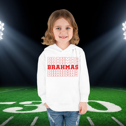 Brahmas (Stacked) Toddler Hoodie