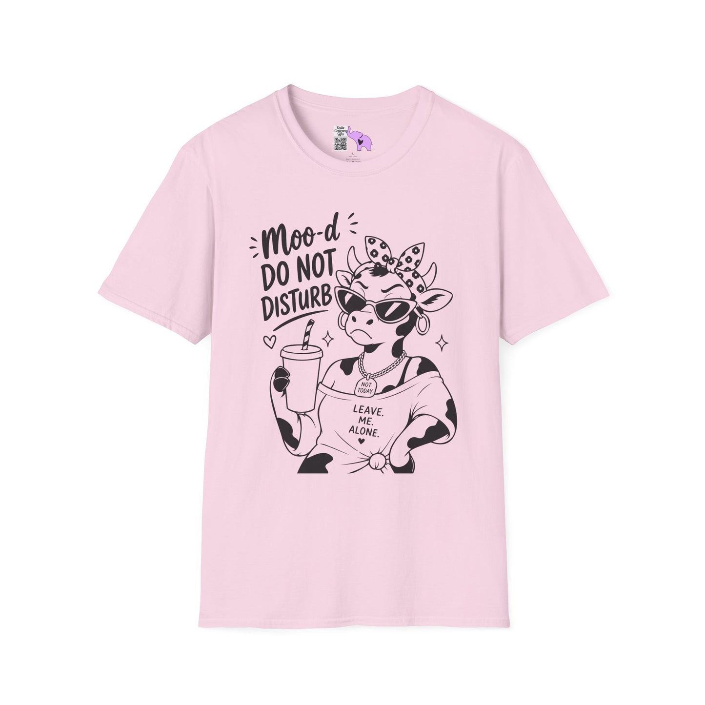 Moo-d: Do Not Disturb Given Adult T-shirt