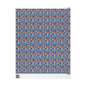 Color Pop Leather Hearts Wrapping Paper