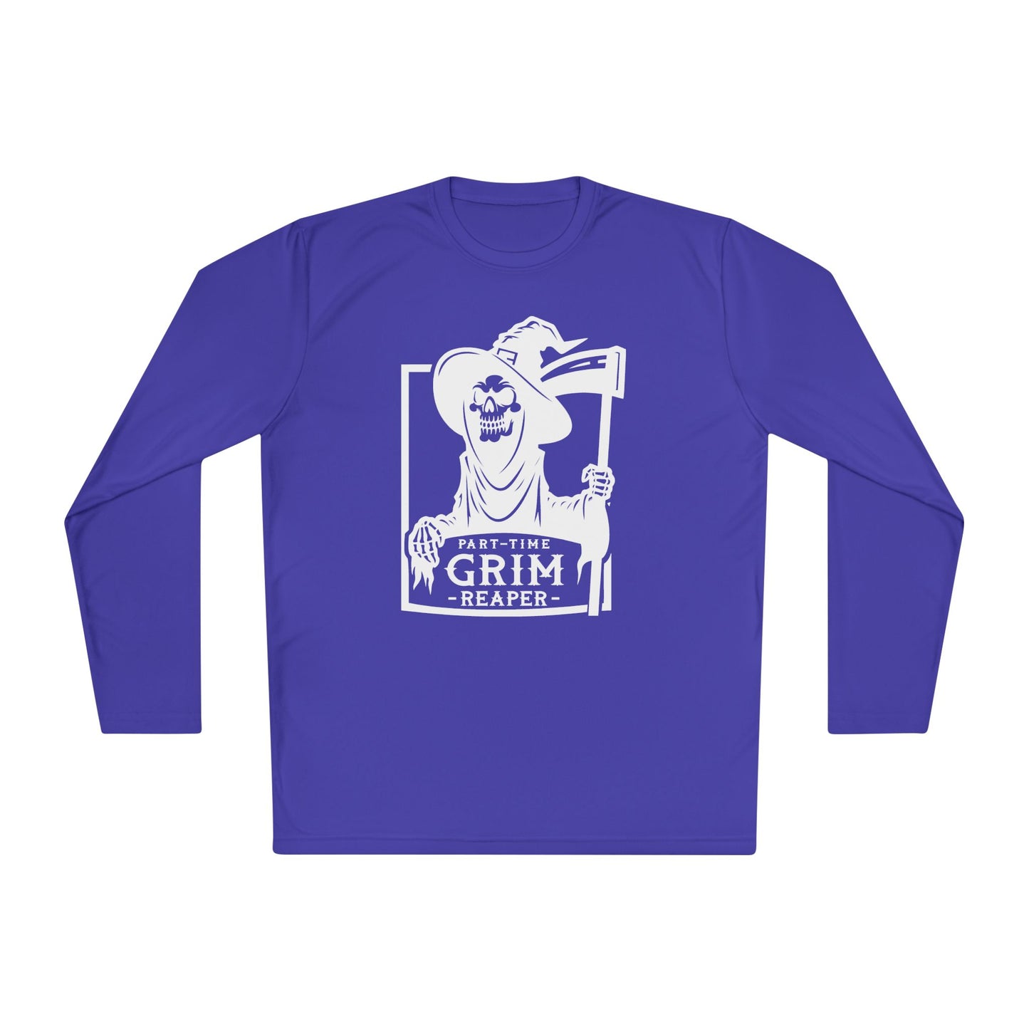 Part-Time Grim Reaper Adult Long Sleeve Tee