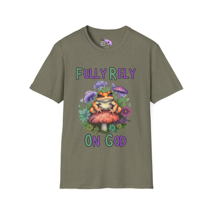 Fully Rely on God FROG Adult T-shirt