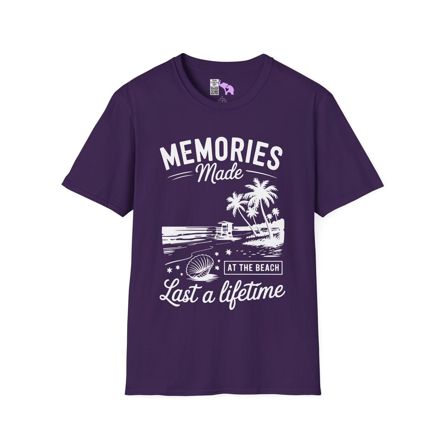 Memories Made at the Beach Last A Lifetime Adult T-shirt