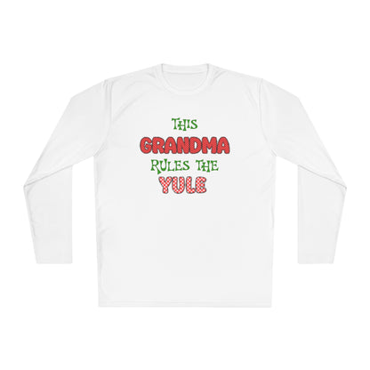 This Grandma Rules The Yule Adult Long Sleeve Tee
