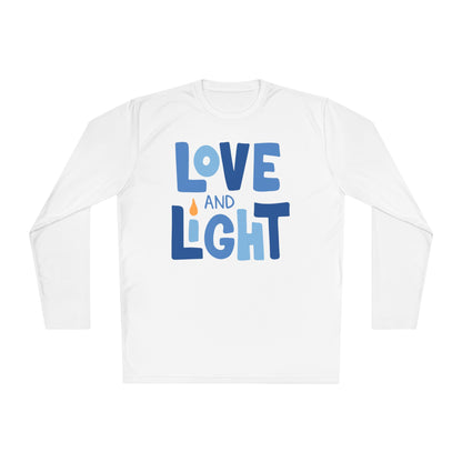 Hanukkah Love & Light 2 Adult Long Sleeve Tee